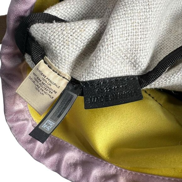 See By Chloé Authentic Tote Bag w Floral Detail Multicolor Canvas w Satin detail - Picture 6 of 14